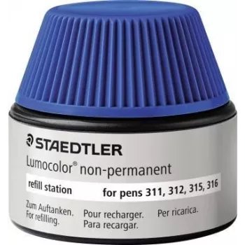 Staedtler Lumocolor 487 15-3 Estação de recarga para marcadores não permanentes, azul