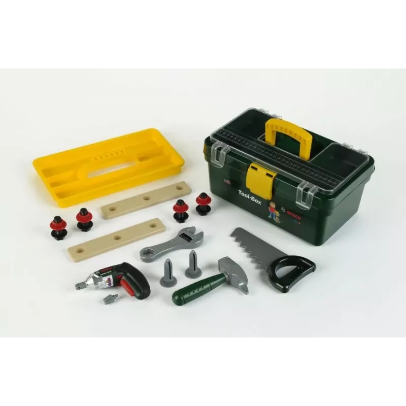 Klein Toys Caixa de ferramentas Bosch com aparafusadora Ixolino (8305)