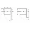 Combinado frigorífico-congelador Bosch Serie 4 KGN497ICT 440 l C aço inoxidável