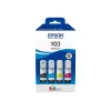 Conjunto de tinteiros Epson EcoTank 103 — conjunto original de 4 cores (preto, ciano, magenta, amarelo), preto 4500 pág., cor 7500 pág.