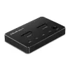 Qoltec 52274 Dock para SSD M.2 | NVMe | SATA | USB-C | DUAL 2 x 2TB