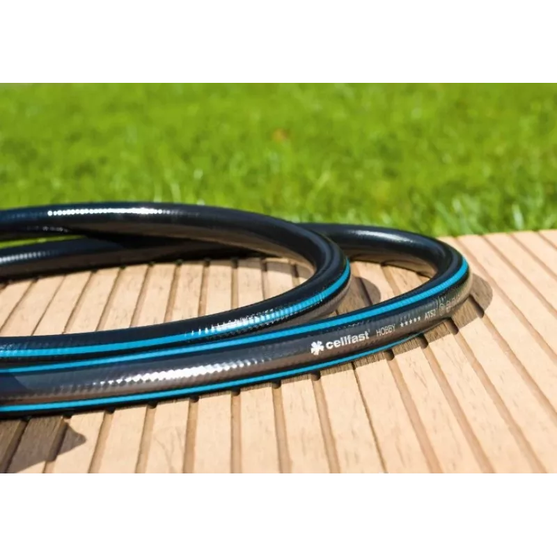 Mangueira de jardim CELLFAST HOBBY ATS2 50 m à superfície preto azul