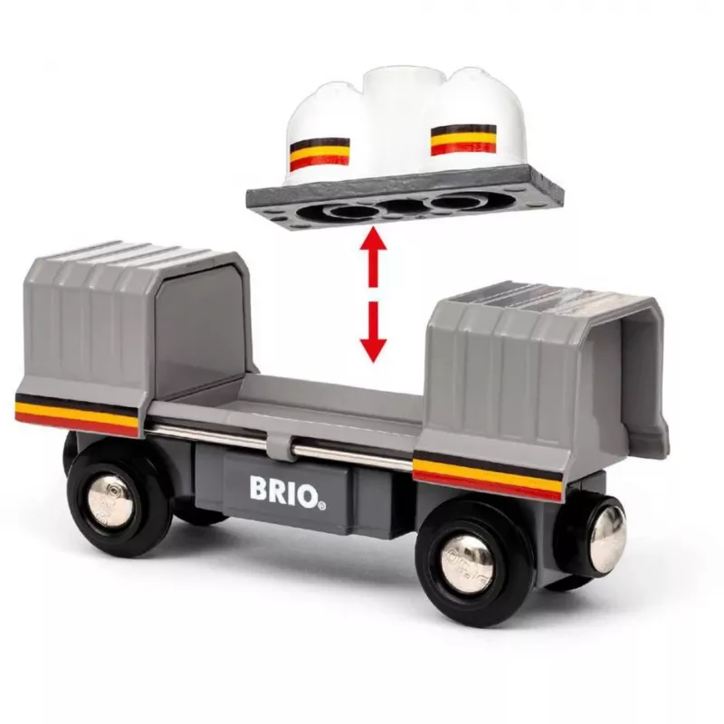 Comboio BRIO World Santa Fe Train Trains of the World multicolor