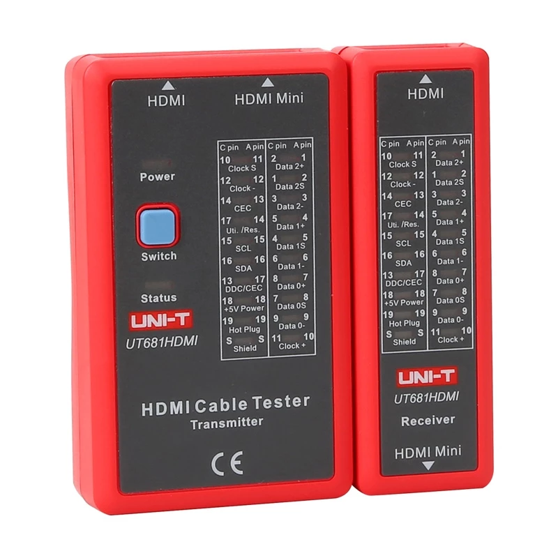 UNI-T UT681HDMI Testador de cabos HDMI