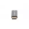Adaptador de cabo de vídeo Lanberg AD-DP-HD-03 0 m DisplayPort HDMI prateado