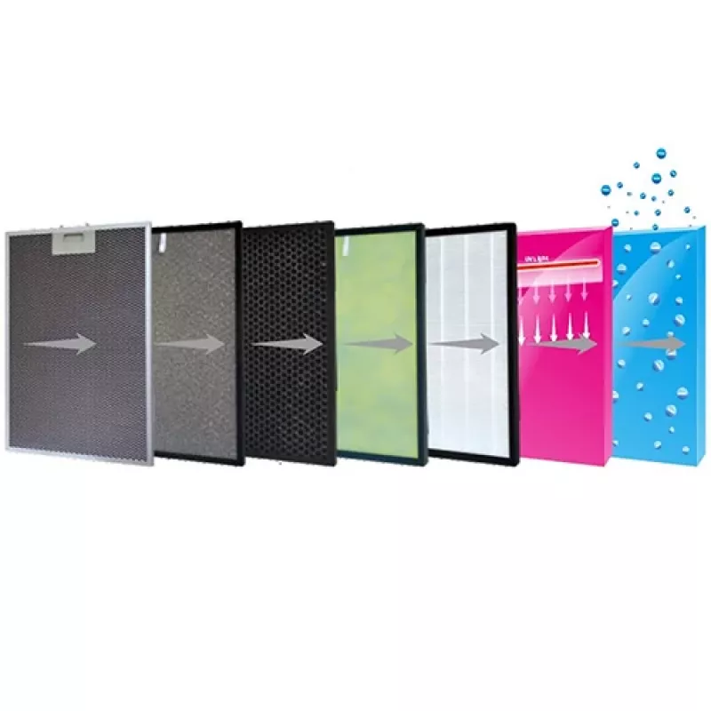 Purificador de ar Enairg MAX (Purificador de ar) - HEPA13 - 488 m³/h - Humidificador - Certificado CE (ENAIRGMAX)