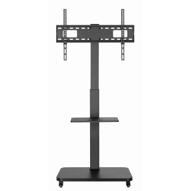 Suporte de chão para TV Gembird TVS-75S-02 com rodas, 37 - 75, preto