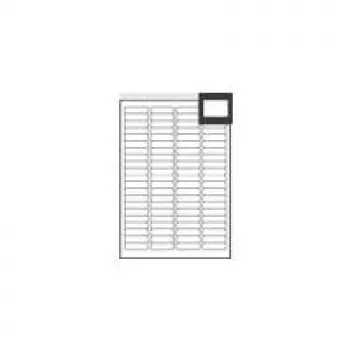 Avery Zweckform Avery - adesivo removível - branco - 35,6 x 16,9 mm 2000 etiqueta(s) (25 folhas x 80)