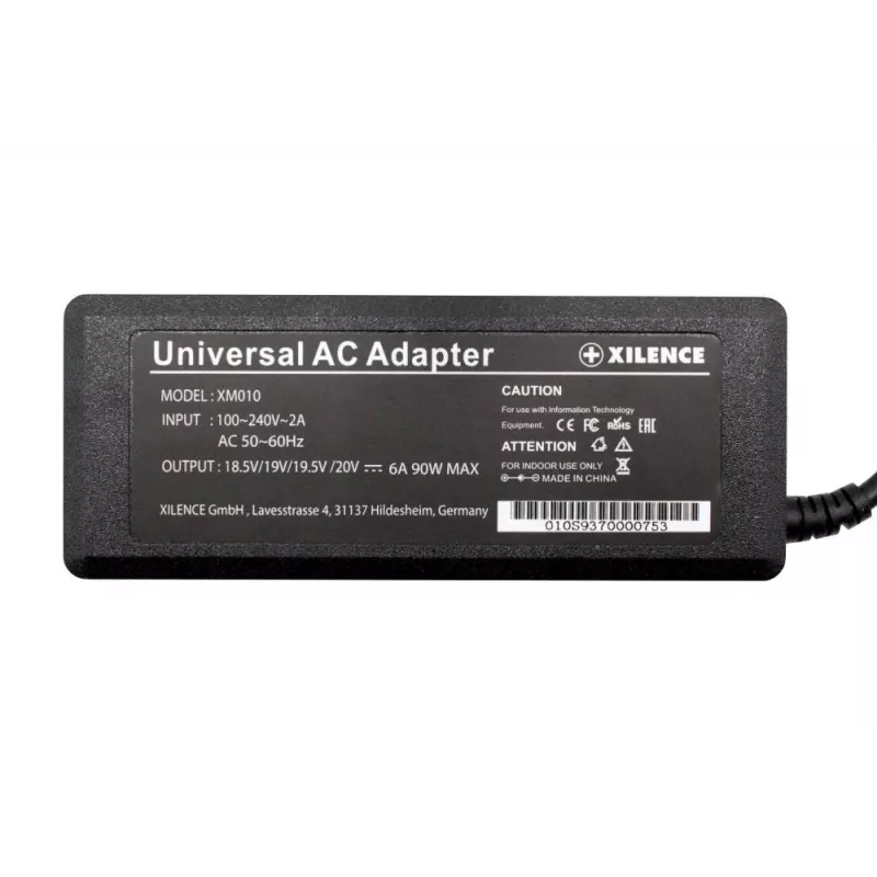Acessório para portátil adaptador AC UNIV. 90W/XM010 XILENCE