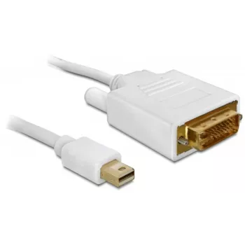 DeLOCK - Cabo DisplayPort - Mini DisplayPort (M) - DVI-D (M) - 2,0 m (DisplayPort 1.1a) - para Apple MacBook, MacBook Air, MacBook Pro (82918)