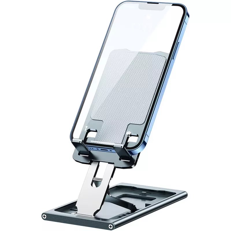 Suporte passivo Inter-Tech MTS-105 para telemóvel smartphone tablet UMPC cinzento