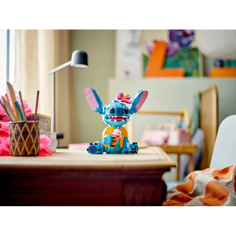 LEGO | Disney Stitch conjunto de brinquedo de construção para crianças com gelado 43249