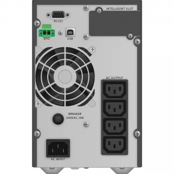 PowerWalker VFI 1000 TG dupla conversão (Online) 1 kVA 900 W 4 tomadas