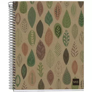 Bloco de notas Miquelrius ECOLEAVES Recycle A5 80 folhas (entrega por frete)