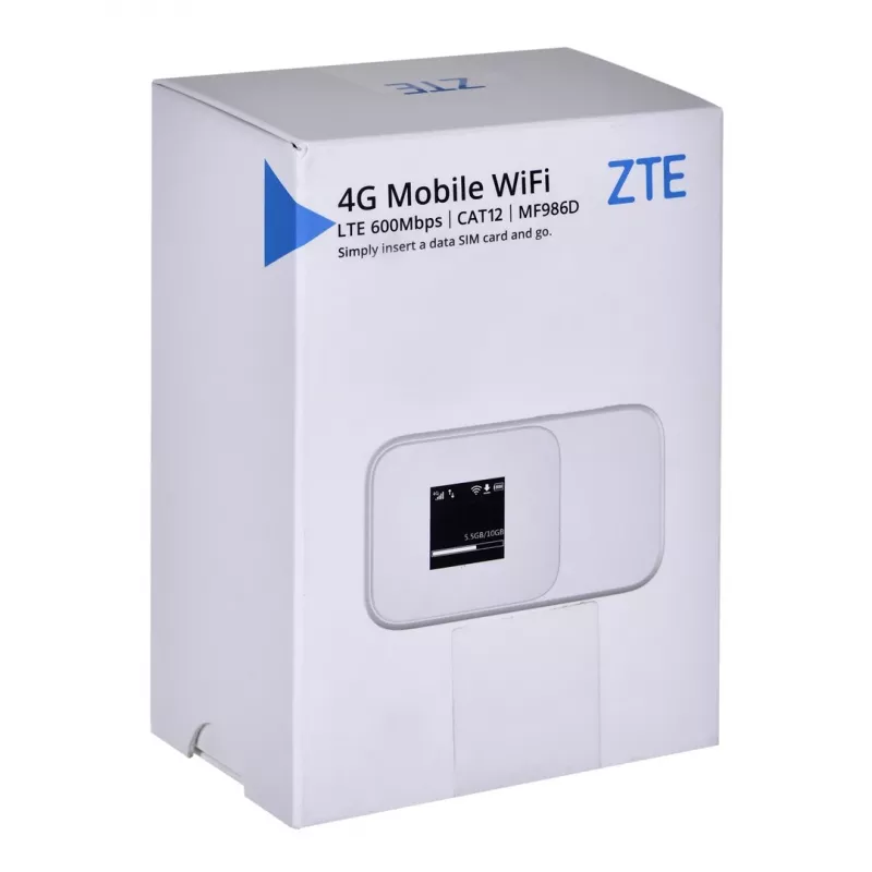 Router ZTE MF986D 4G UFI LTE CAT12/13 1x USB Type-C, 1x slot SIM 2x TS-9
