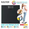 Salter SA00300 GGFEU16 Add and Weigh preto