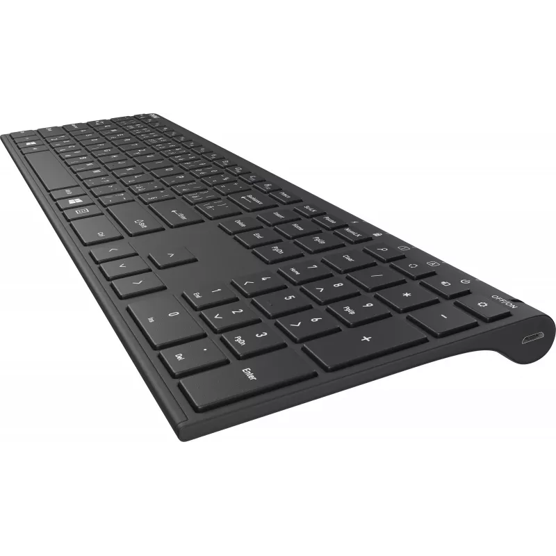 Teclado sem fios YENKEE YKB 2000 CSBK – design fino e compacto, ligação sem fios