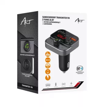 Art MP3TR FM-84B preto