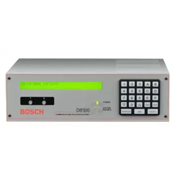 Receptor Bosch 2-Line IPv6 CS D6100IPV6-LT-B — recetor IP de 2 linhas para sistemas de controlo