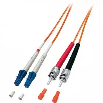 Cabo de fibra ótica/InfiniBand Equip LC/ST 50/125 μm 10 m laranja