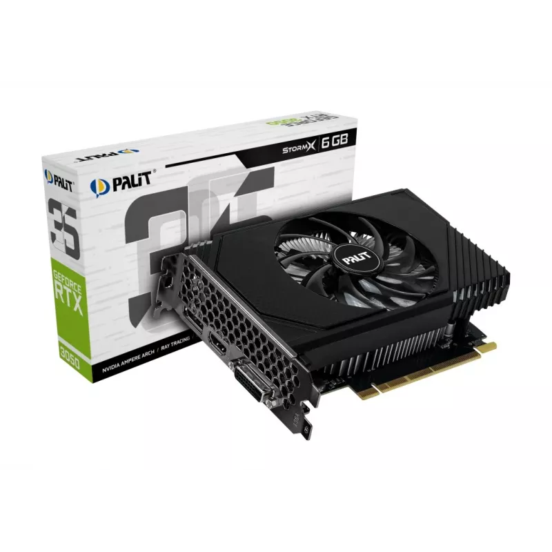Placa gráfica Palit GeForce RTX 3050 StormX 6GB GDDR6