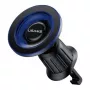 Suporte magnético para telemóvel no carro usams ZJ081 — suporte magnético para smartphones, design compacto, instalação fácil