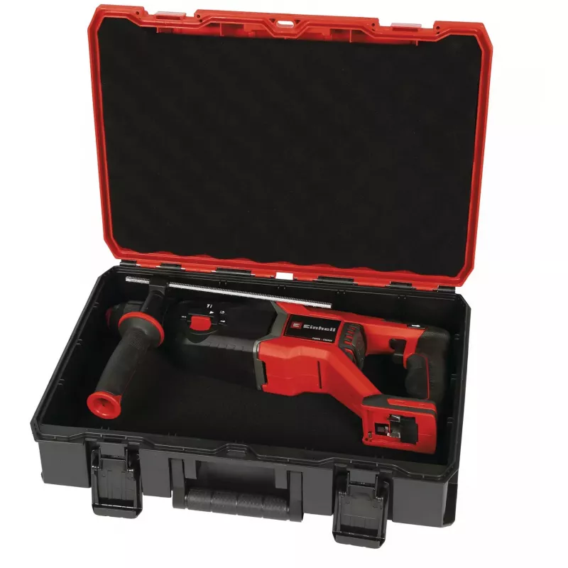Professional martelo perfurador a bateria TP-HD 18/26 D Li BL - Solo, 18 volts (preto/vermelho, sem bateria e carregador, em E-Case)