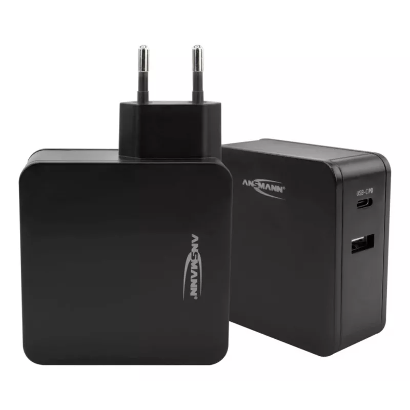 Carregador Ansmann 254PD Universal preto AC interior