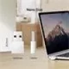 Adaptador USB de rede MERCUSYS MA30N — Wi-Fi dual band (2,4/5 GHz), 400/867 Mbit/s, USB 2.0, antena interna, branco