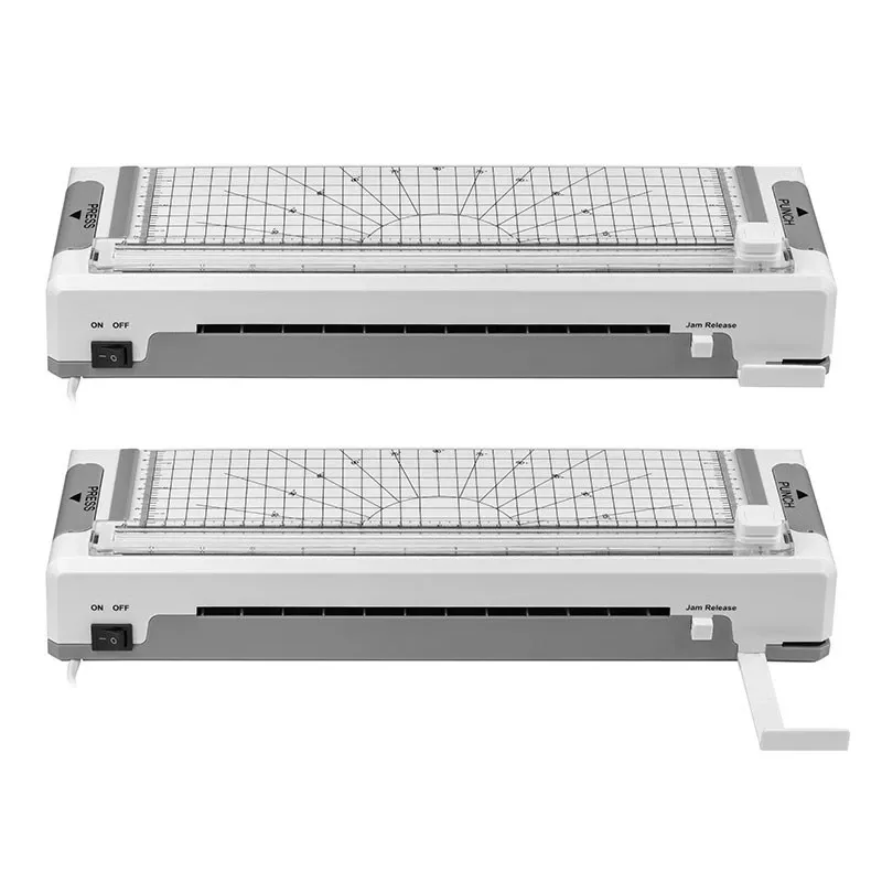 Plastificadora Tracer A4 TRL-7 All-in-One frio/quente, branco