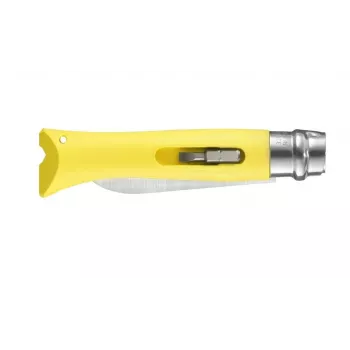 Opinel N°09 camper/escuteiros amarelo