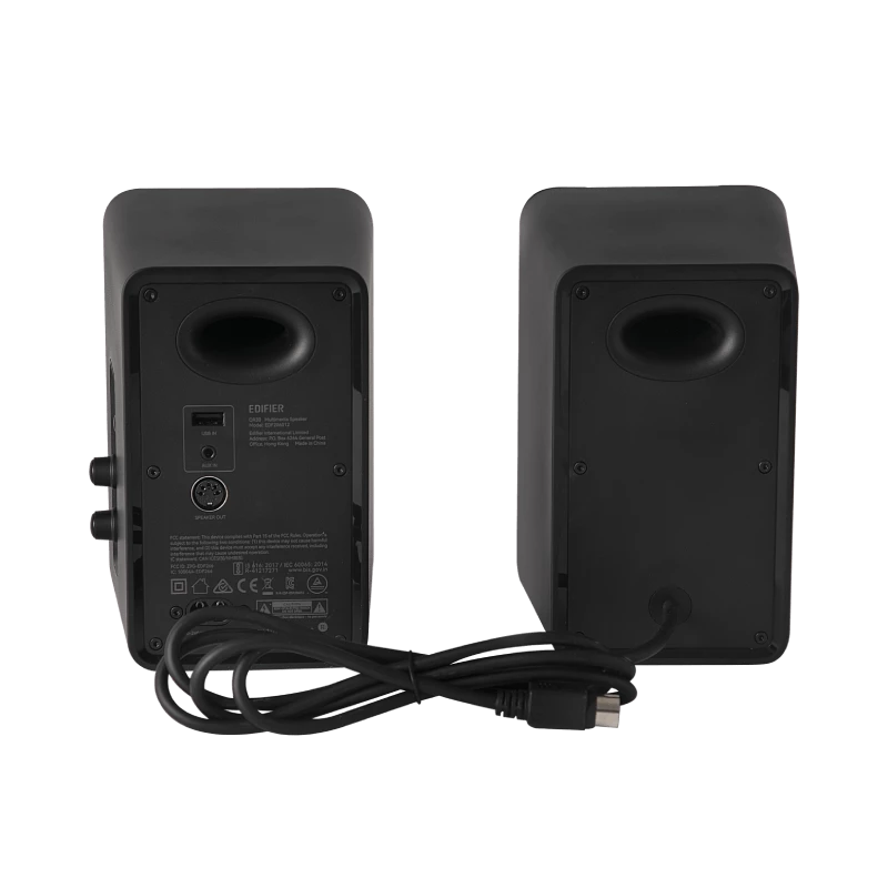 Edifier QR30 Altifalantes de secretária preto Bluetooth RGB retail - Altifalantes (QR30-BK)