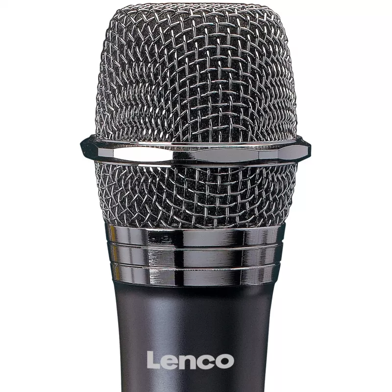 Microfone de palco Lenco MCW-011BK