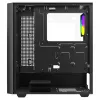Caixa de PC SAVIO Noctis Flow RGB — Cube, ATX/Mini-ITX, 3 ventoinhas frontais de 120 mm, janela lateral em vidro temperado, GPU máx. 35 cm
