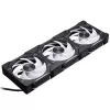 Phanteks D30 PH-F120D30_DRGB_PWM_BK01_3P ventoinhas de caixa 120 mm PWM D-RGB, Regular Airflow, 3 unid., pretas