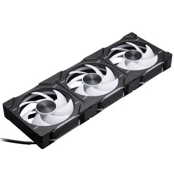 Ventoinha de caixa Phanteks D30 120mm ARGB PWM - preto, pack de 3