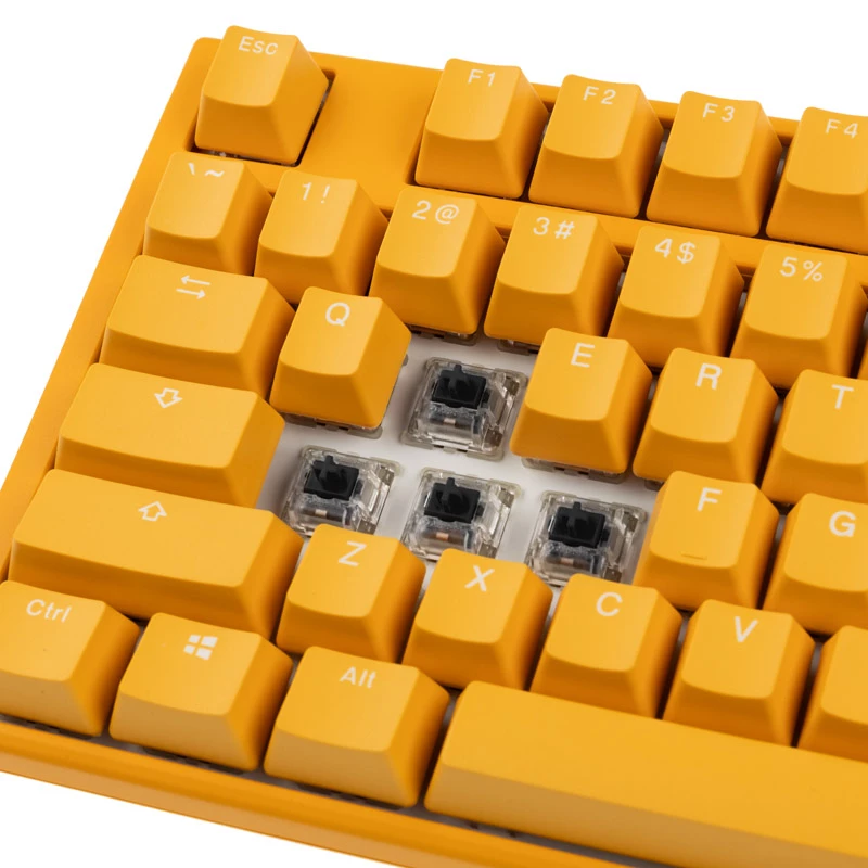 Teclado Ducky One 3, Gaming, USB, QWERTY, inglês, amarelo