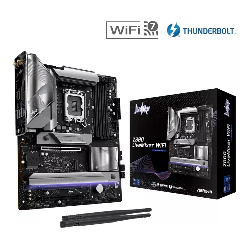 Motherboard ASRock Z890 LiveMixer WiFi ATX