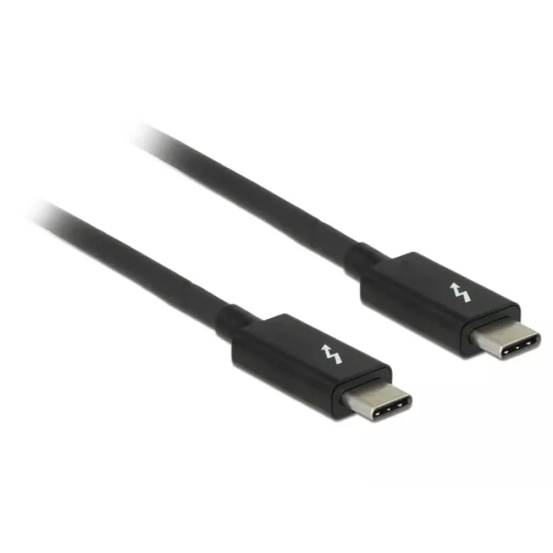 Cabo Thunderbolt DeLOCK 84845 1 m 20 Gbit/s preto