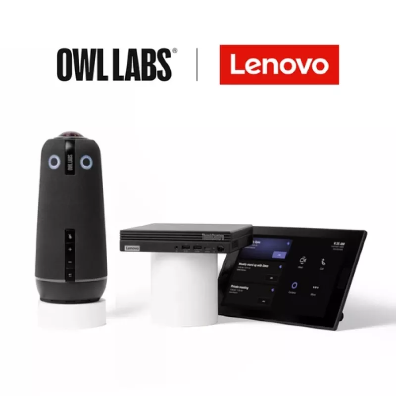 Meeting Owl 4+ Lenovo Think Smart Tiny Kit + suporte VESA