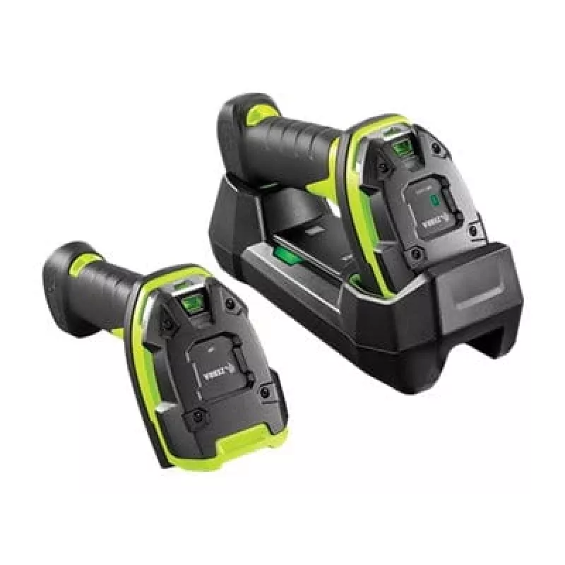 Leitor de códigos de barras de mão Zebra DS3678-SR 1D/2D LED preto, verde