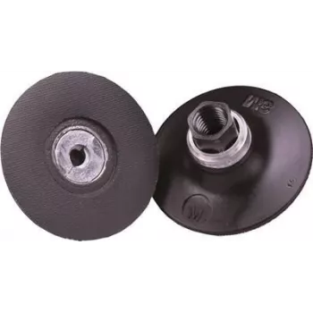Prato de suporte 3M Roloc 76 mm duro DR‑AZ com rosca M14