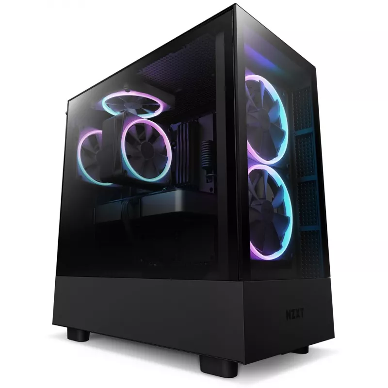 Arrefecedor de CPU NZXT T120 RGB 12 cm preto 1 unid.