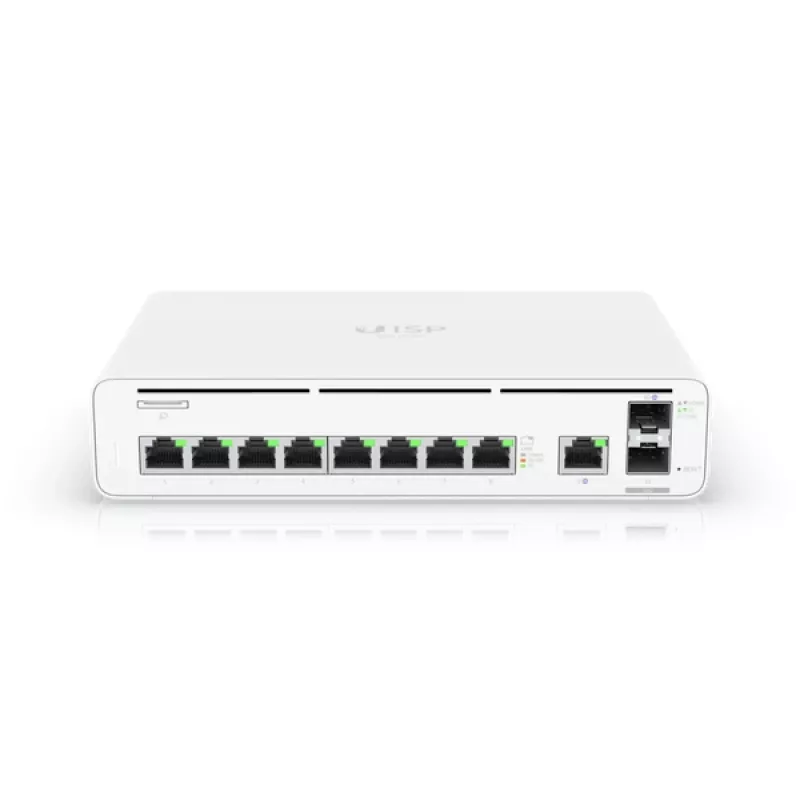 Controlador Switch Gateway UBIQUITI UISP-Console-EU 2x 10G SFP+ 9x GbE RJ45