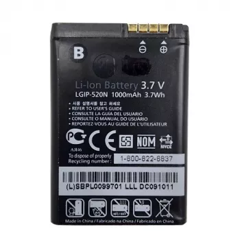 Bateria extra digital IP-520N GD900 3,7V 1500mAh para dispositivos portáteis
