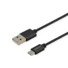 Cabo USB Savio CL-129 2 m USB 2.0 USB A USB C preto