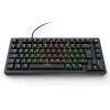 Teclado Sharkoon SGK25 Home USB QWERTZ alemão preto 75% RGB LED