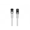 Cabo de rede LANBERG Cat8 S/FTP (S-STP) RJ-45–RJ-45 cinzento 0,5 m