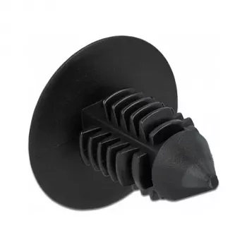 Clipe em árvore DeLOCK 60187 preto nylon 15 mm 14,5 mm 10 unid.