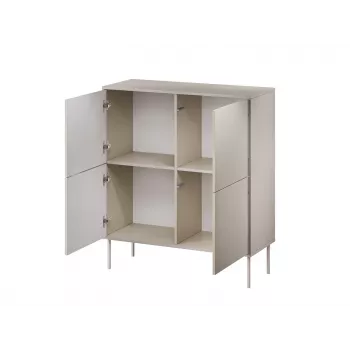 Cómoda 4D TRESSE 100x40x110 caxemira mate